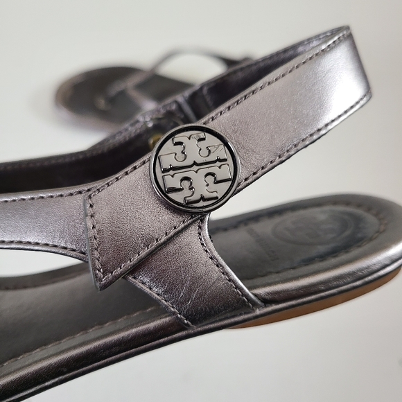 Tory Burch Minnie Travel Slingback Sandals Size 7.5 - Picture 2 of 8